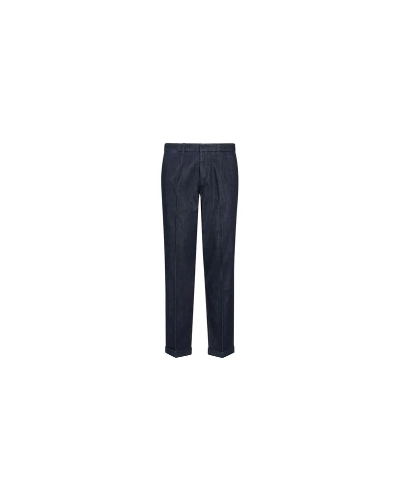 CRUNA HOSEN & RÖCKE - Jeanshosenauf YOOX.COM Blau