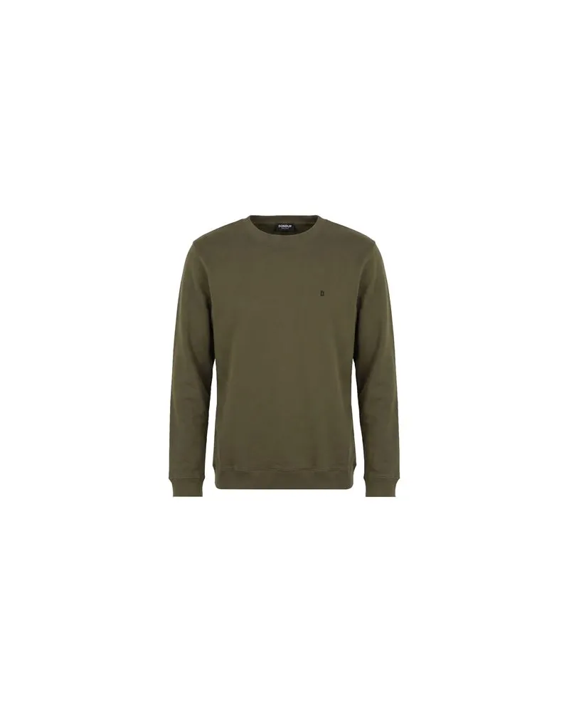 Dondup TOPS - Sweatshirtsauf YOOX.COM Militärgrün