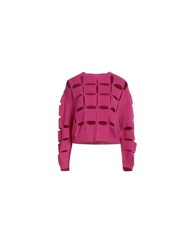 Valentino Garavani STRICKWAREN - Pulloverauf YOOX.COM Fuchsia