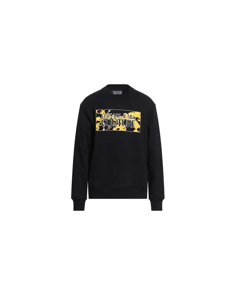 Versace Jeans TOPS - Sweatshirtsauf YOOX.COM Schwarz