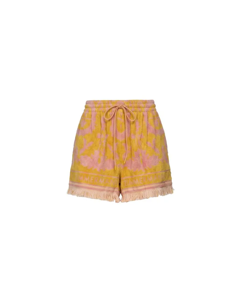 Zimmermann HOSEN & RÖCKE - Shorts & Bermudashortsauf YOOX.COM Gelb