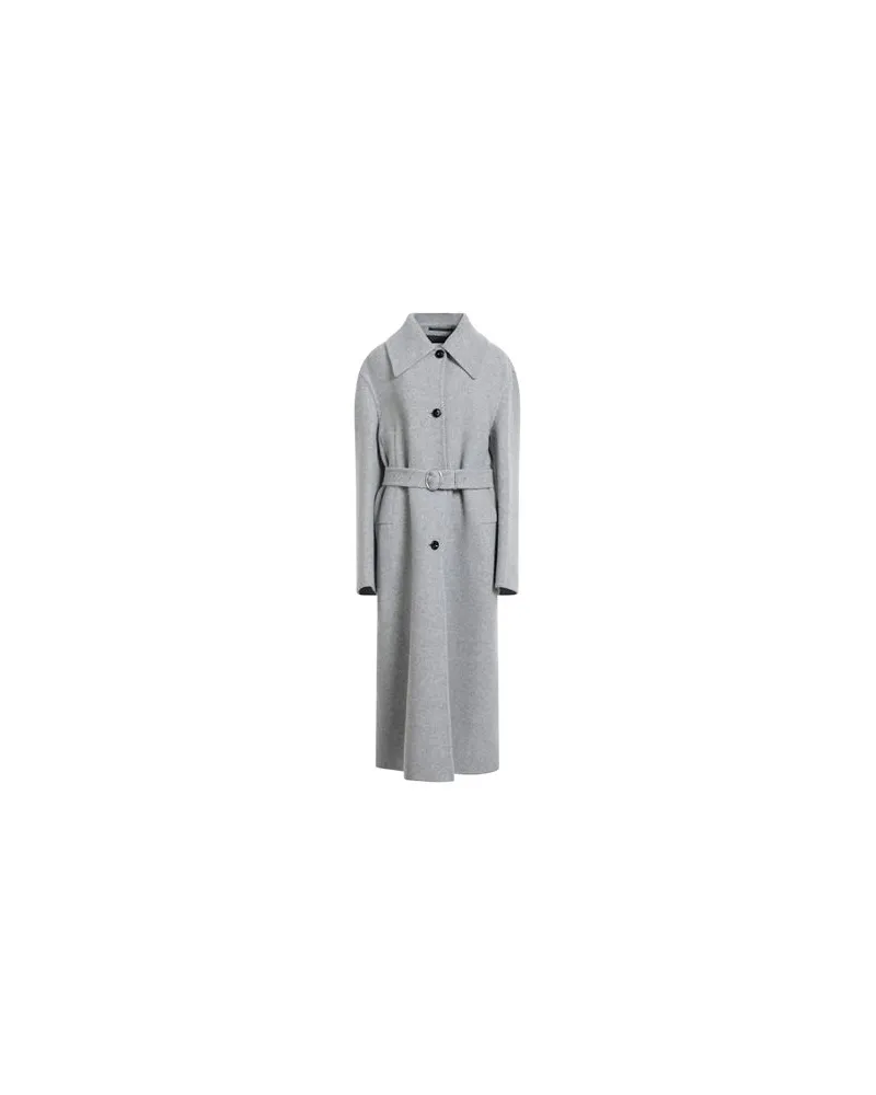 Jil Sander JACKEN & MÄNTEL - Mäntelauf YOOX.COM Hellgrau