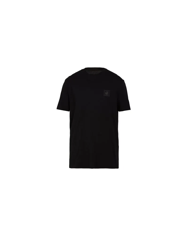 Armani Exchange TOPS - T-shirtsauf YOOX.COM Schwarz