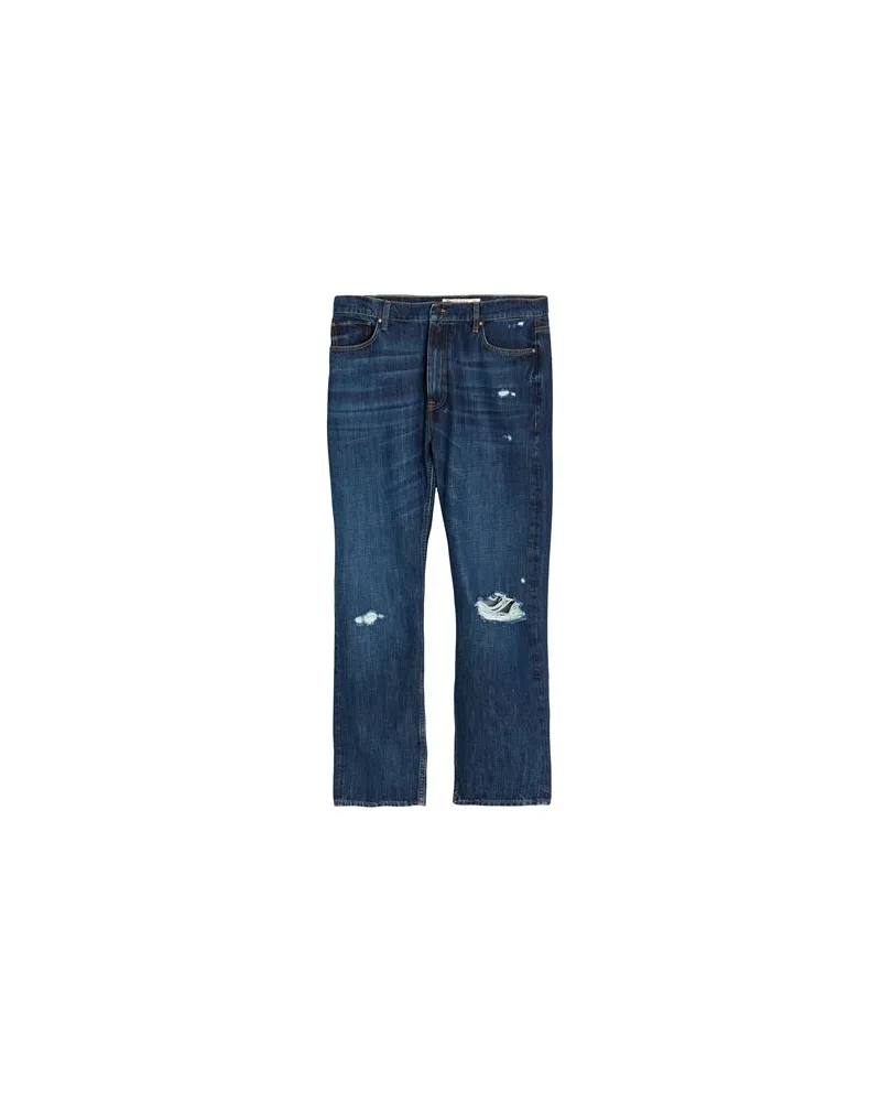 Guess HOSEN & RÖCKE - Jeanshosenauf YOOX.COM Blau