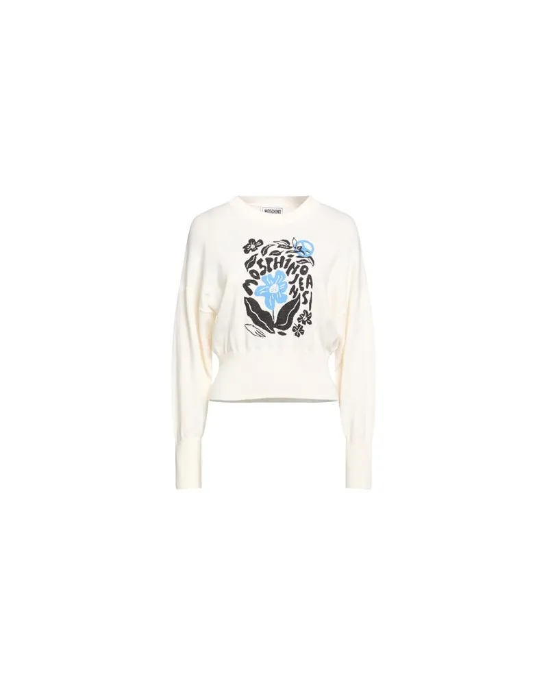 Moschino STRICKWAREN - Pulloverauf YOOX.COM Cremeweiß