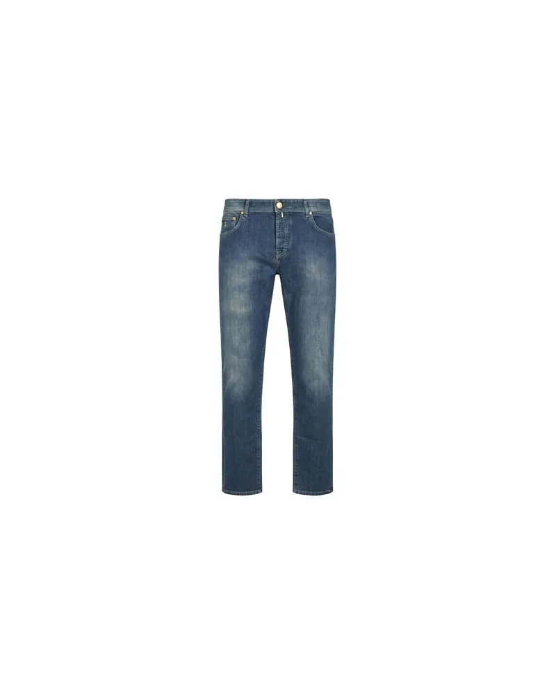Luigi Borrelli HOSEN & RÖCKE - Jeanshosenauf YOOX.COM Blau