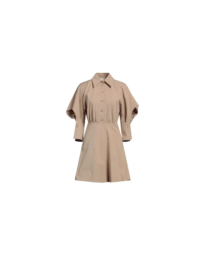 SPORTMAX KLEIDER - Mini-Kleiderauf YOOX.COM Beige