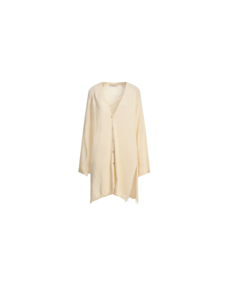 Jucca STRICKWAREN - Strickjackenauf YOOX.COM Beige