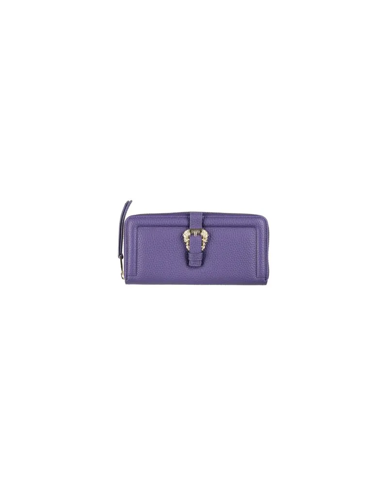 Versace Jeans Kleinlederwaren - Brieftaschenauf YOOX.COM Dunkelviolett