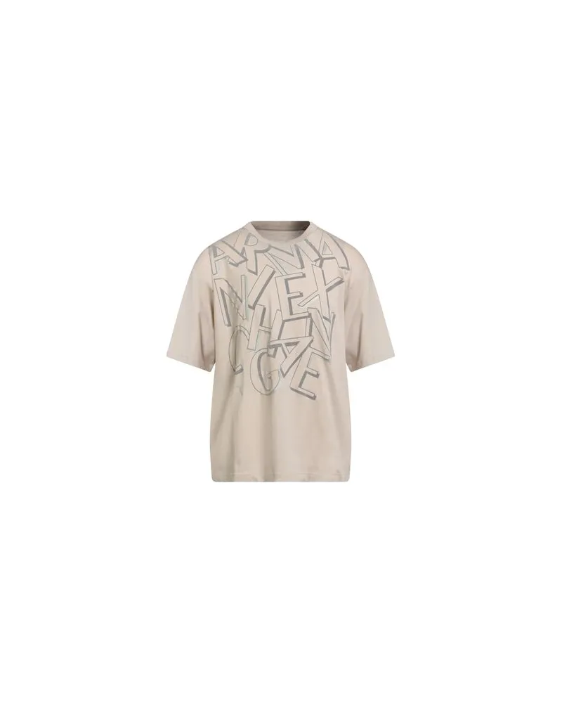 Armani Exchange TOPS - T-shirtsauf YOOX.COM Beige