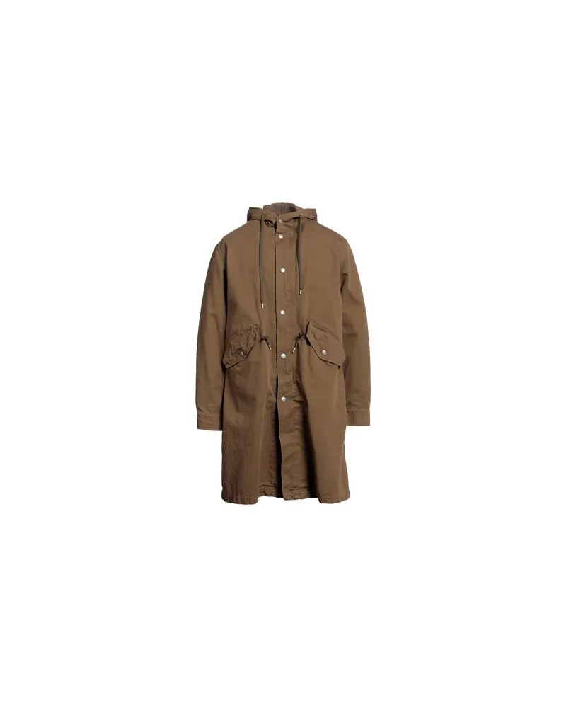Mauro Grifoni JACKEN & MÄNTEL - Mäntelauf YOOX.COM Khaki