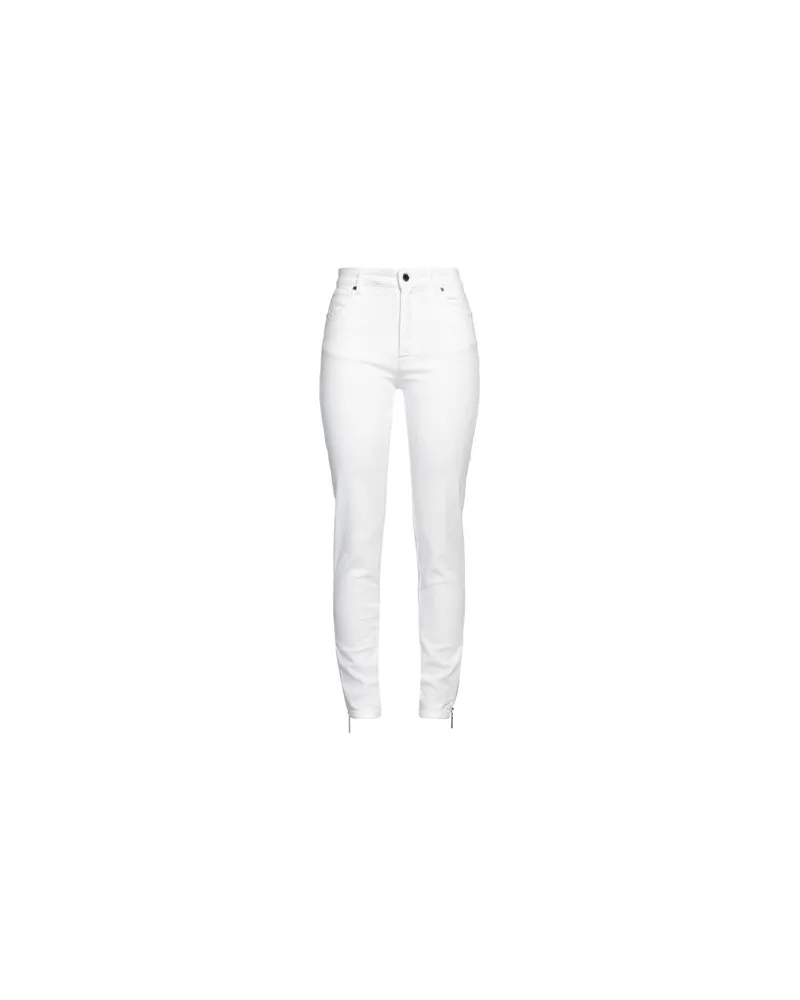 CoSTUME NATIONAL HOSEN & RÖCKE - Jeanshosenauf YOOX.COM Weiß