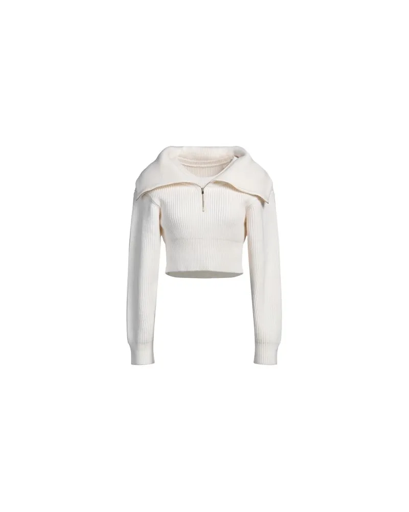 Jacquemus STRICKWAREN - Rollkragenpulloverauf YOOX.COM Elfenbein
