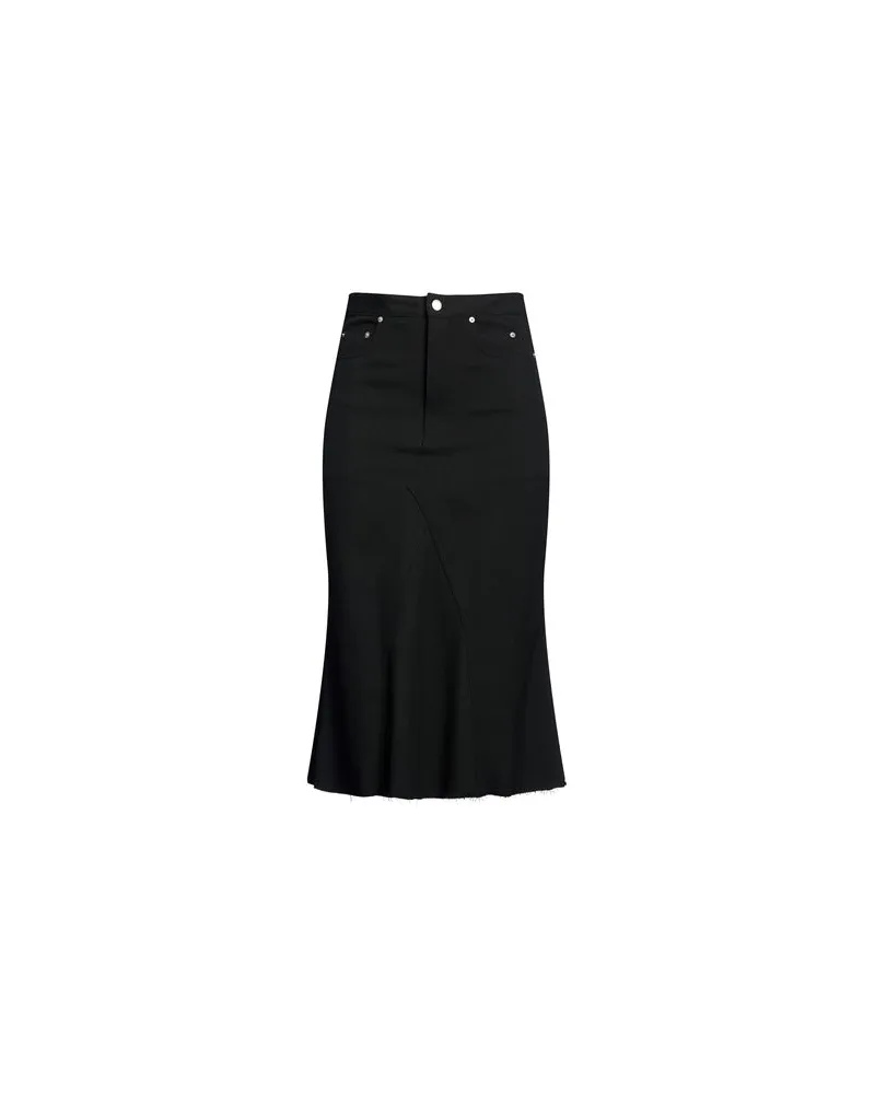 Rick Owens HOSEN & RÖCKE - Midi-Röckeauf YOOX.COM Schwarz