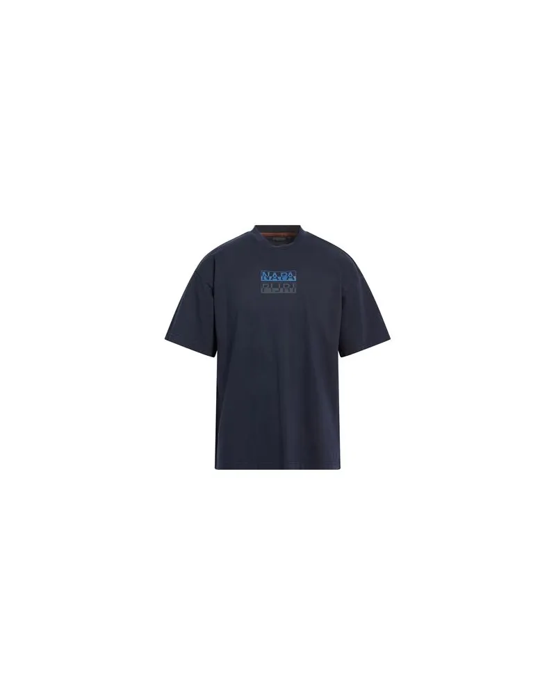 Napapijri TOPS - T-shirtsauf YOOX.COM Marineblau