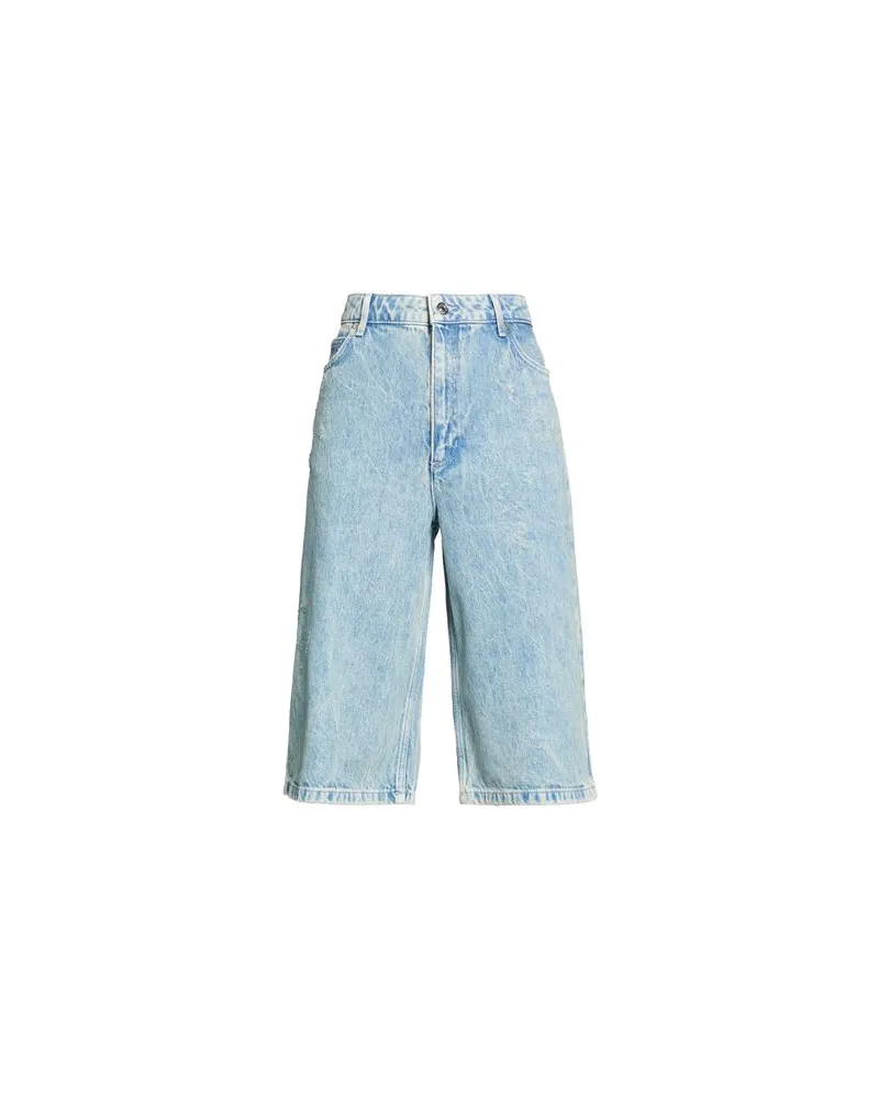 Sandro HOSEN & RÖCKE - Jeansshortsauf YOOX.COM Blau