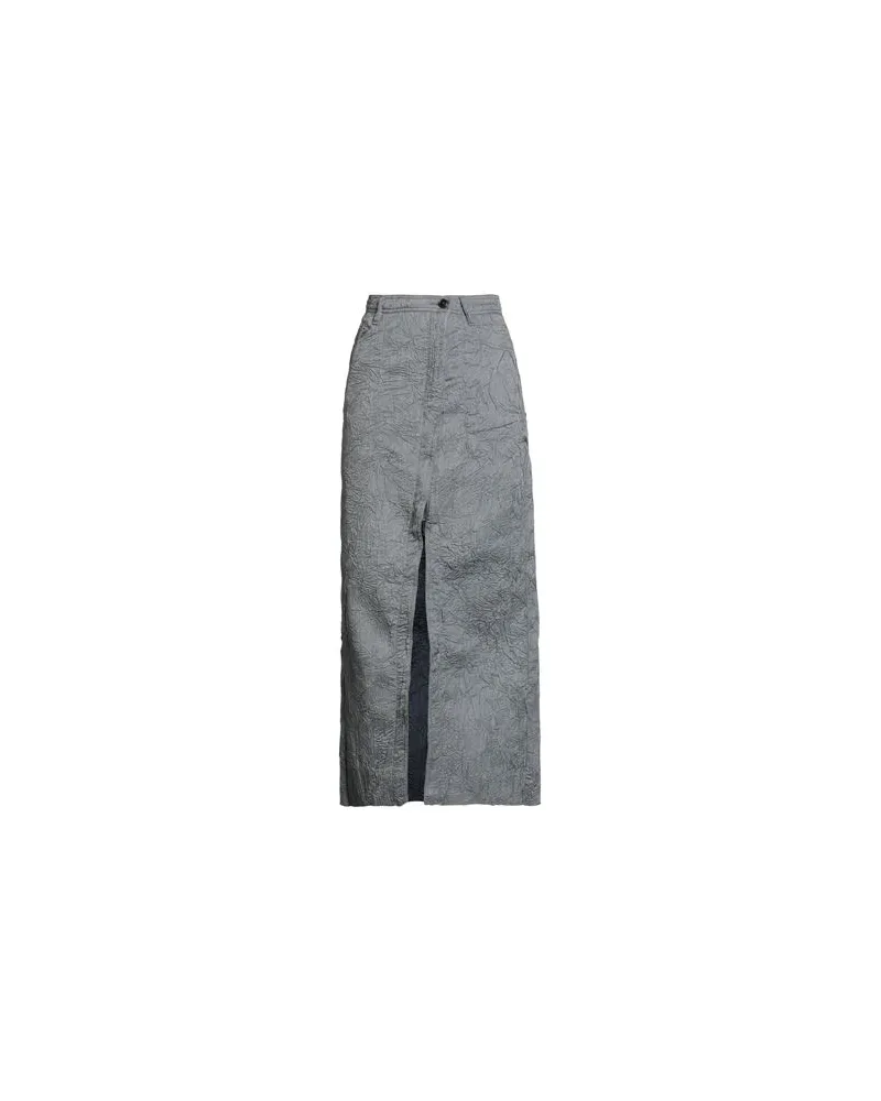 PLAN C HOSEN & RÖCKE - Maxi-Röckeauf YOOX.COM Grau