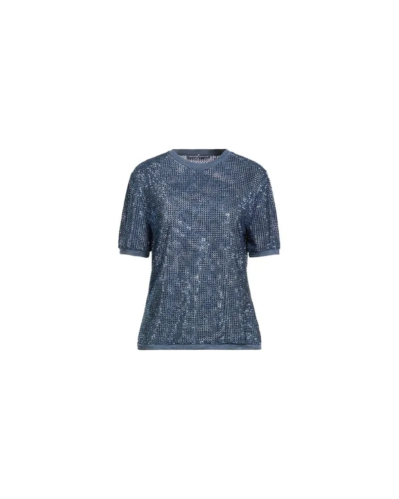 Ermanno Scervino STRICKWAREN - Pulloverauf YOOX.COM Taubenblau