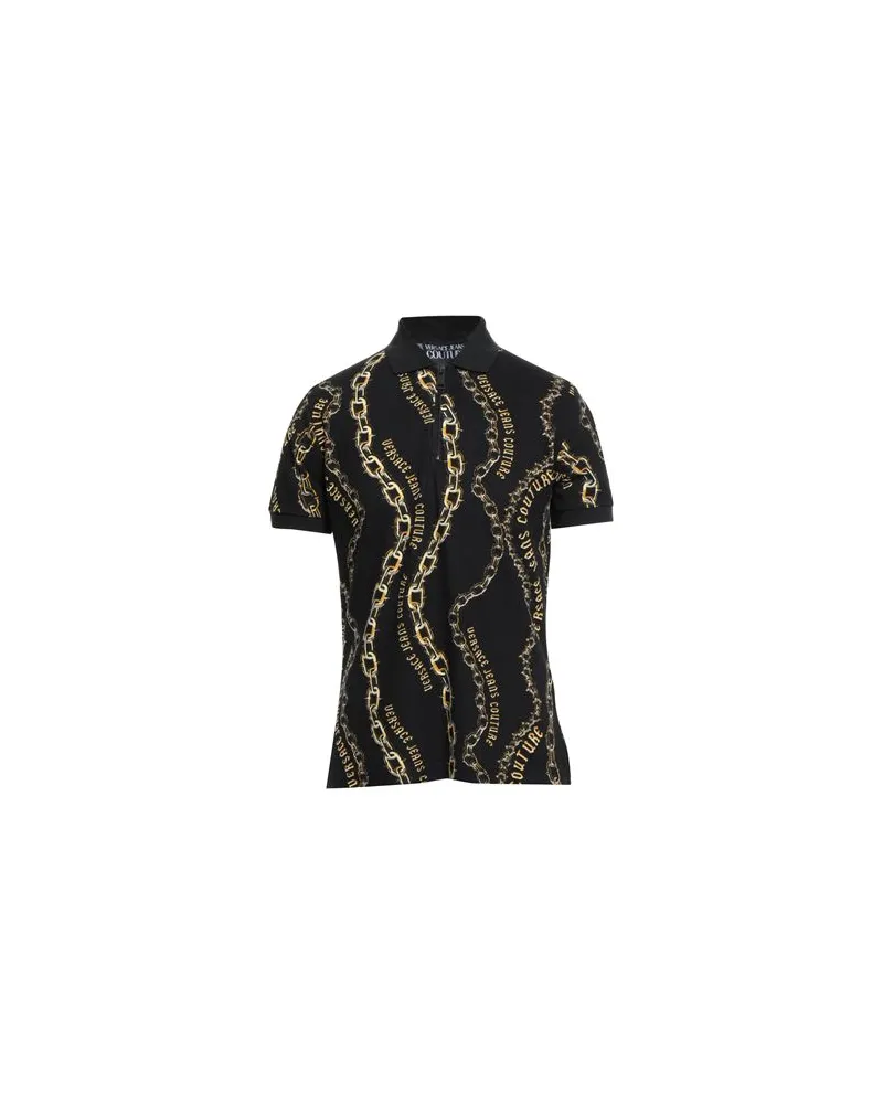 Versace Jeans TOPS - Poloshirtsauf YOOX.COM Schwarz