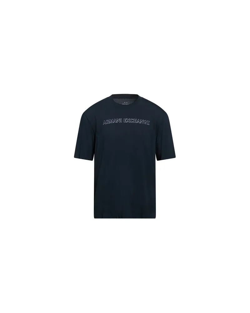 Armani Exchange TOPS - T-shirtsauf YOOX.COM Nachtblau