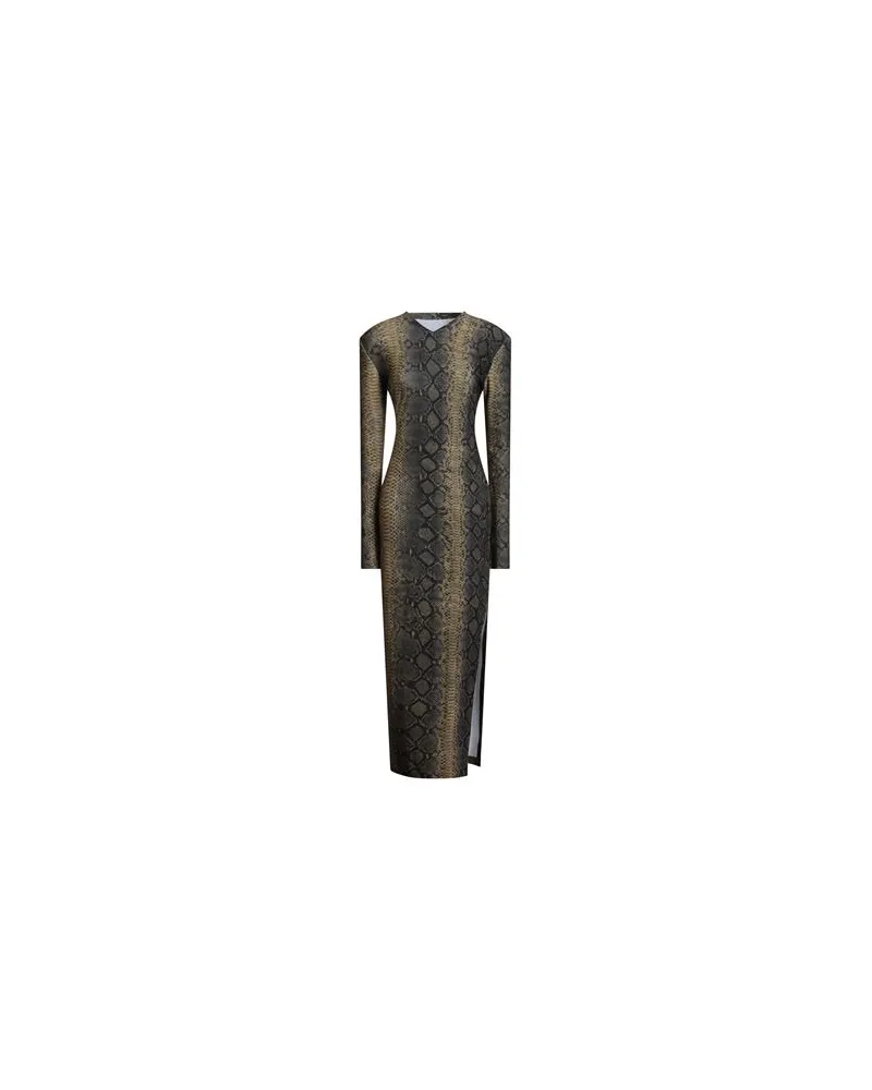 Norma Kamali KLEIDER - Maxi-Kleiderauf YOOX.COM Khaki