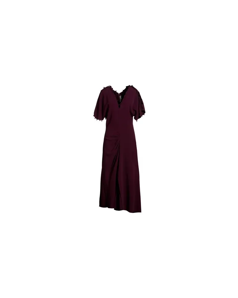 Victoria Beckham KLEIDER - Maxi-Kleiderauf YOOX.COM Pflaume