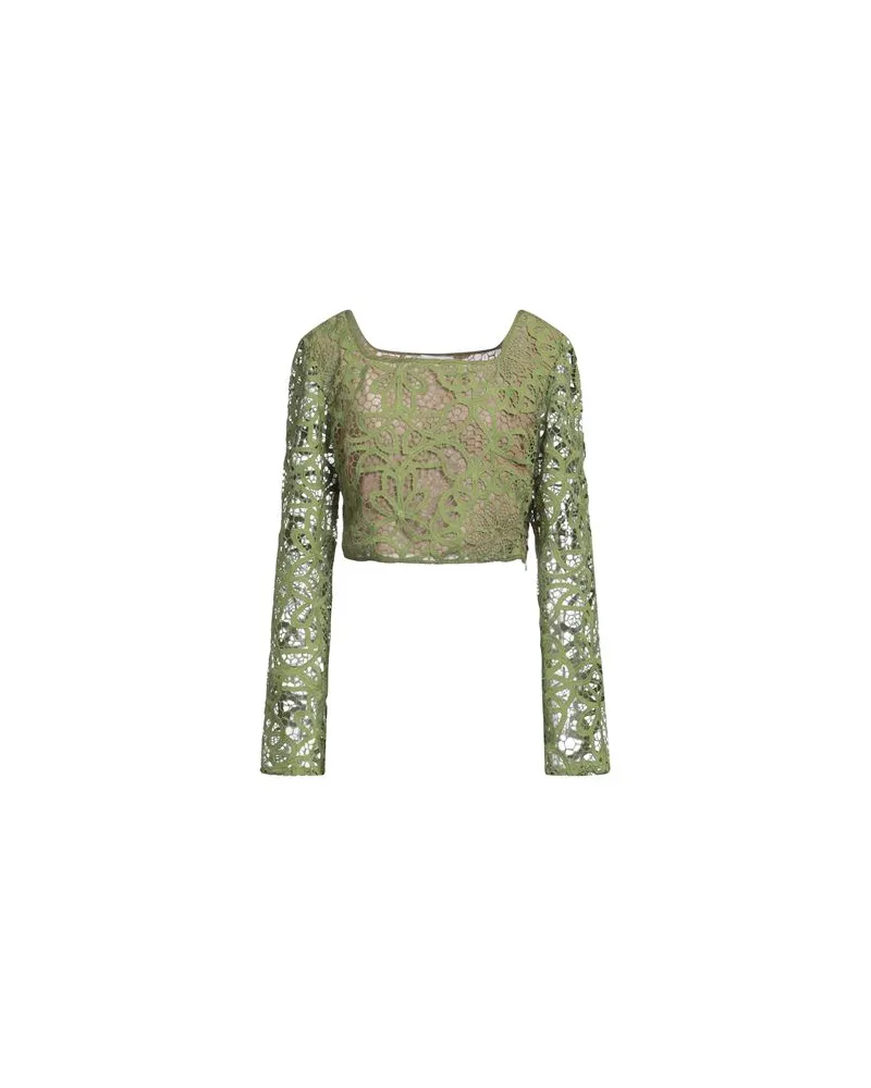 Weili Zheng TOPS - Topsauf YOOX.COM Grün
