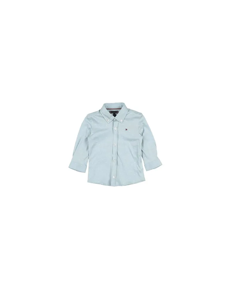 Tommy Hilfiger TOPS - Hemdenauf YOOX.COM Himmelblau