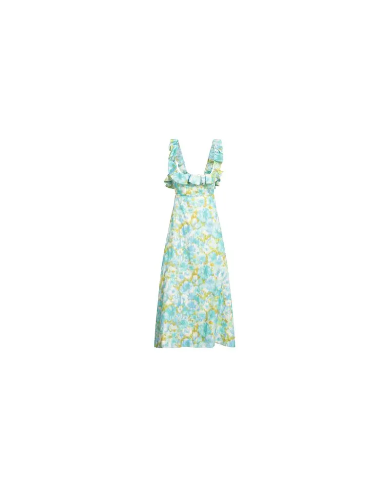 Zimmermann KLEIDER - Maxi-Kleiderauf YOOX.COM Tūrkis