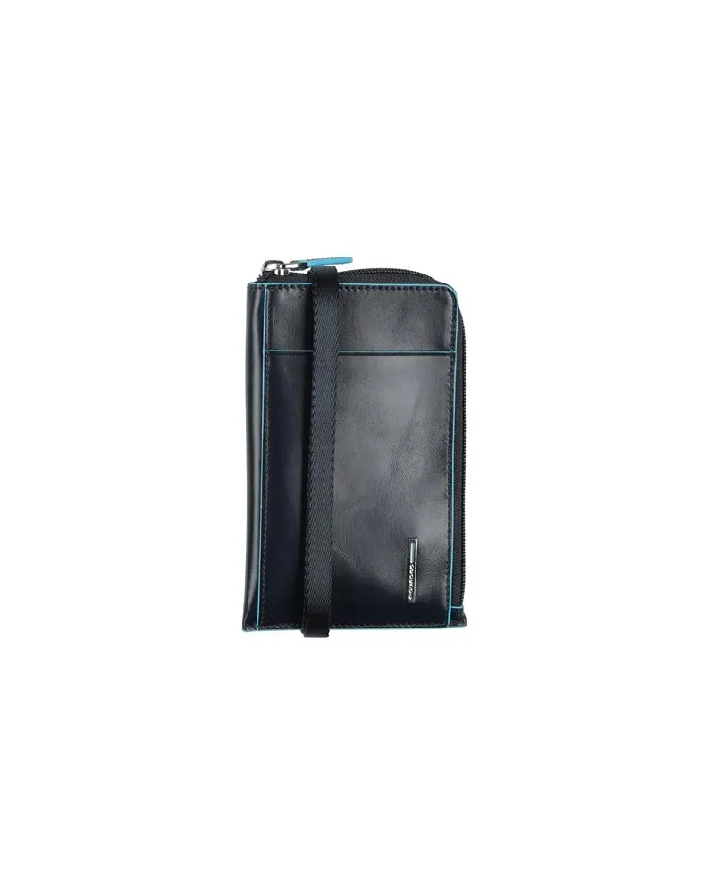 Piquadro Kleinlederwaren - Portemonnaies mit Tragriemenauf YOOX.COM Nachtblau