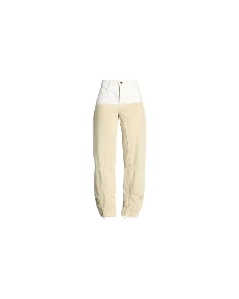 Jil Sander HOSEN & RÖCKE - Jeanshosenauf YOOX.COM Beige