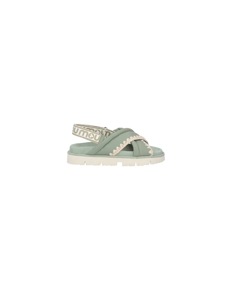 Mou SCHUHE - Sandalenauf YOOX.COM Salbeigrün