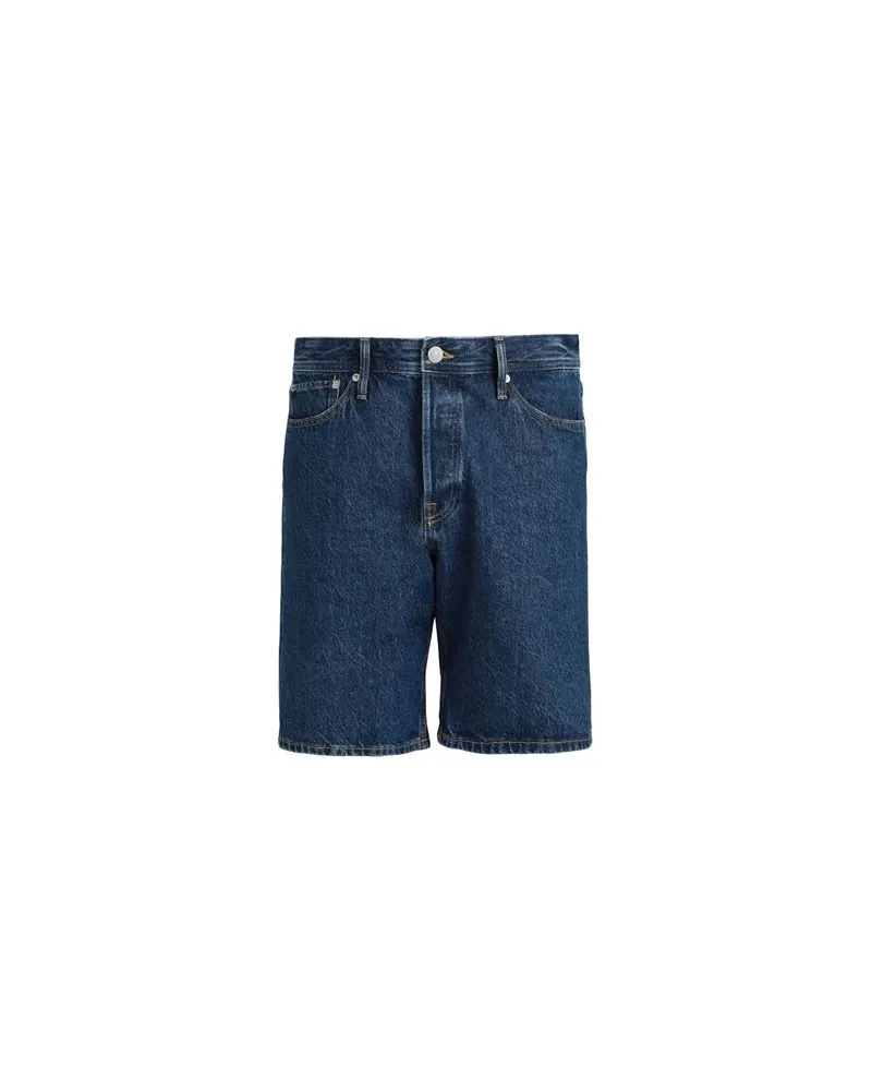 Jack & Jones HOSEN & RÖCKE - Jeansshortsauf YOOX.COM Blau