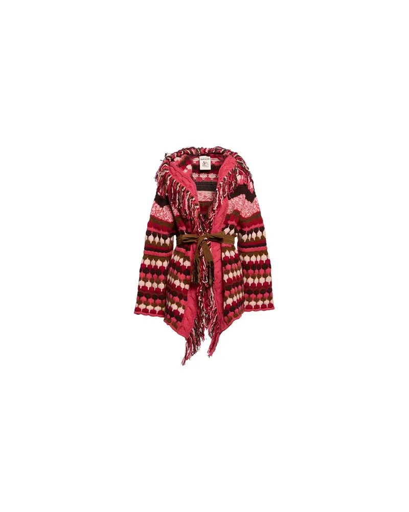 Semicouture STRICKWAREN - Strickjackenauf YOOX.COM Fuchsia