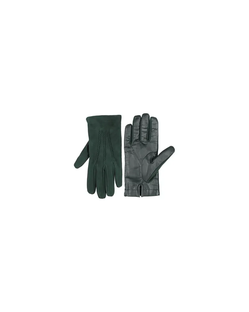 Slowear ACCESSOIRES - Handschuheauf YOOX.COM Dunkelgrün