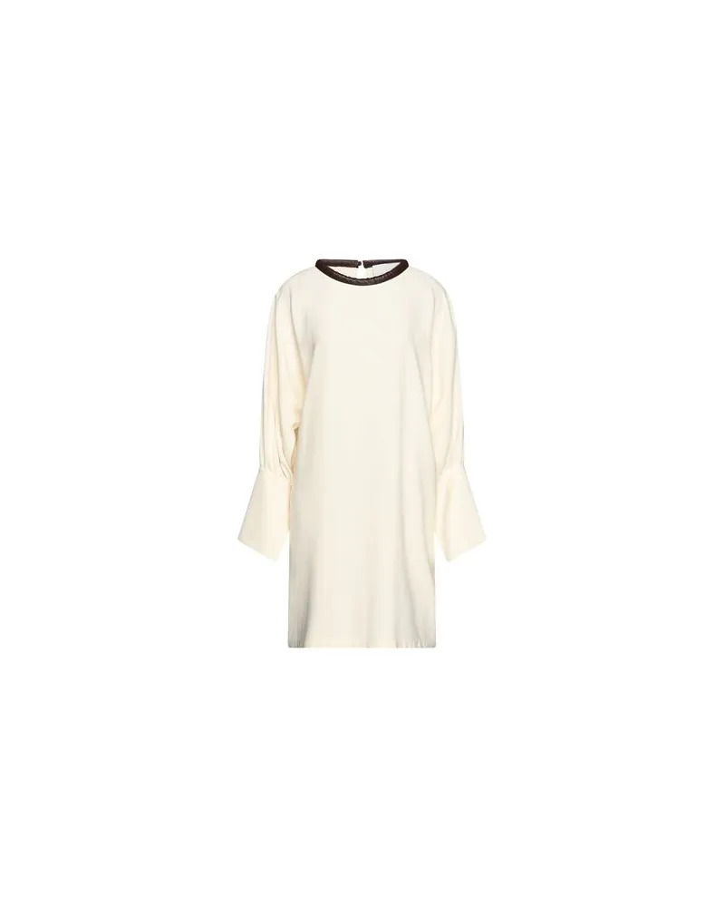 Erika Cavallini KLEIDER - Mini-Kleiderauf YOOX.COM Elfenbein