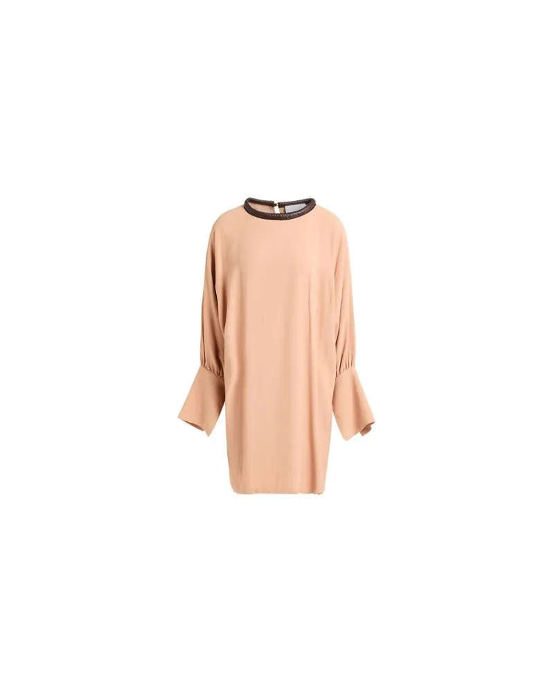 Erika Cavallini KLEIDER - Mini-Kleiderauf YOOX.COM Pfirsich