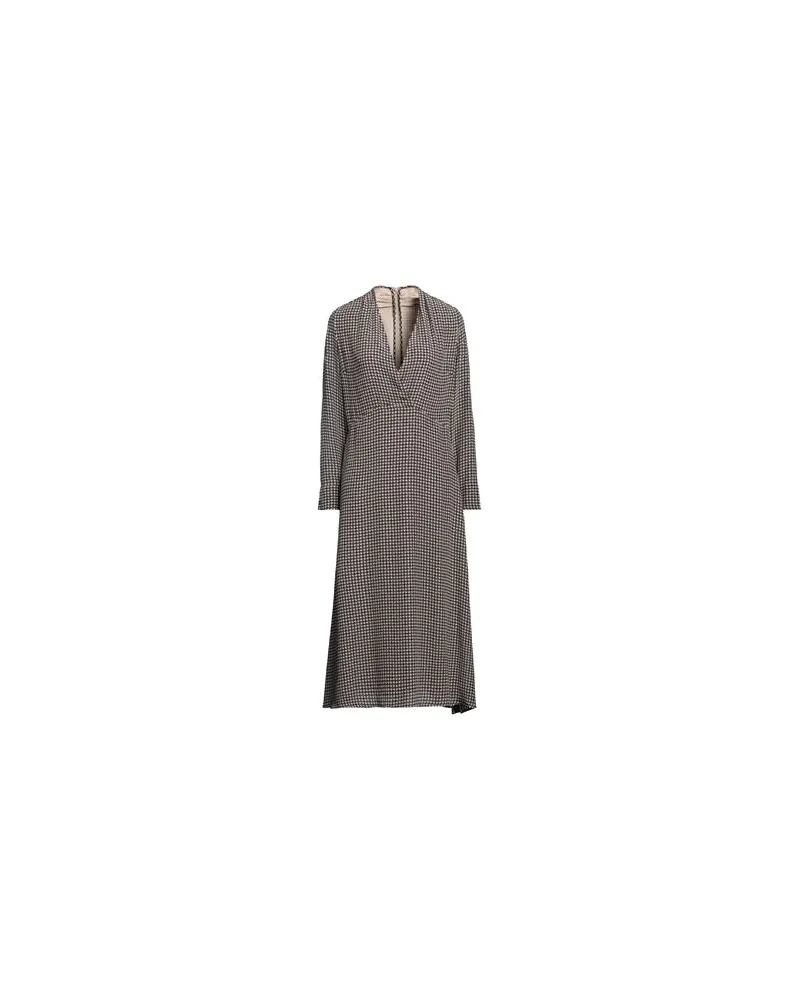 Skills & Genes KLEIDER - Midi-Kleiderauf YOOX.COM Beige