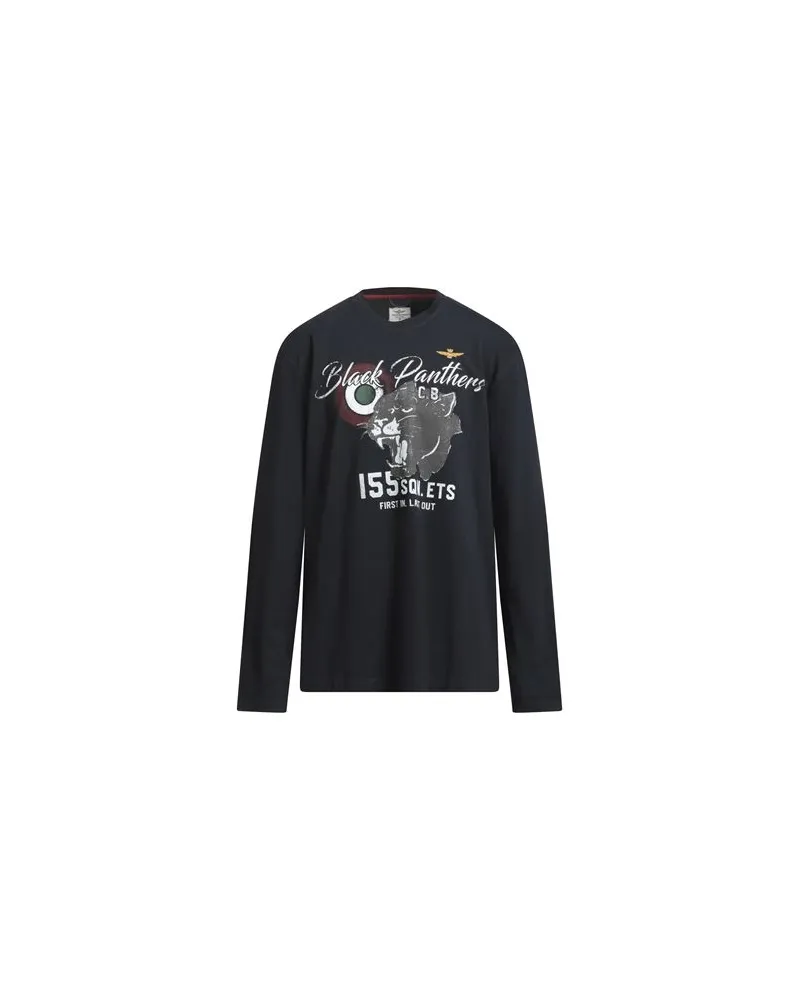 Aeronautica Militare TOPS - T-shirtsauf YOOX.COM Nachtblau