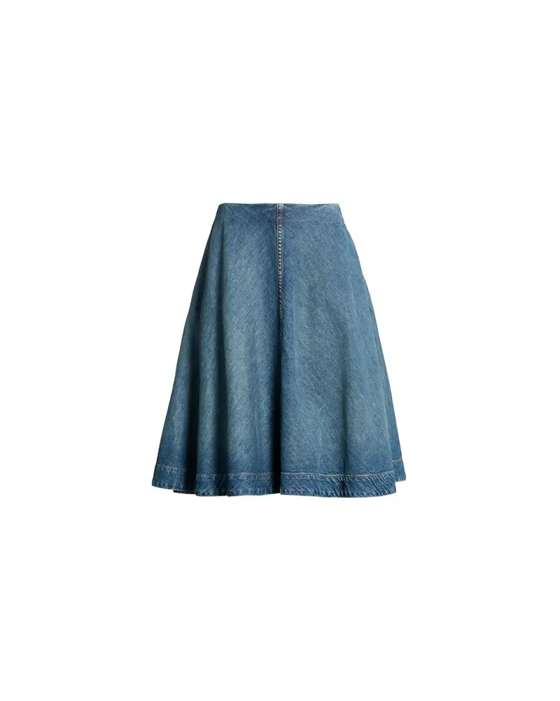 KHAITE HOSEN & RÖCKE - Jeansröckeauf YOOX.COM Blau
