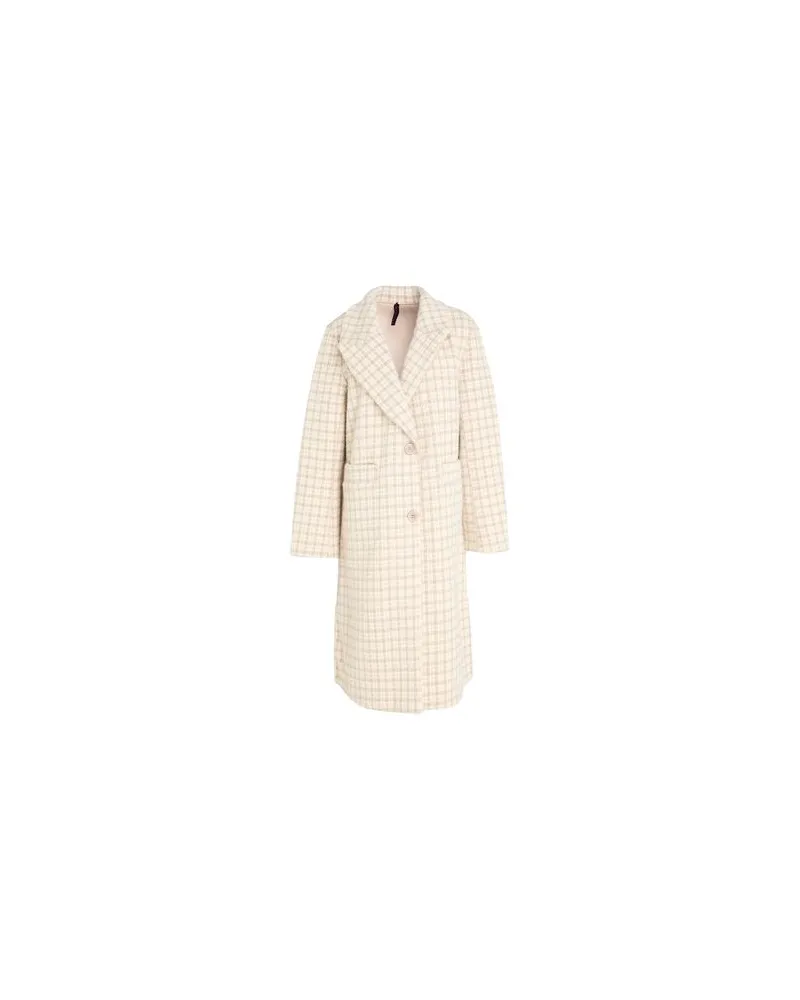 Nolita JACKEN & MÄNTEL - Mäntelauf YOOX.COM Beige