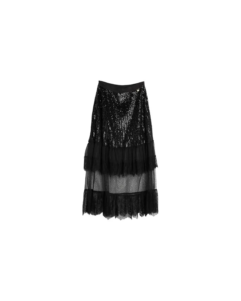 Twin-Set HOSEN & RÖCKE - Maxi-Röckeauf YOOX.COM Schwarz