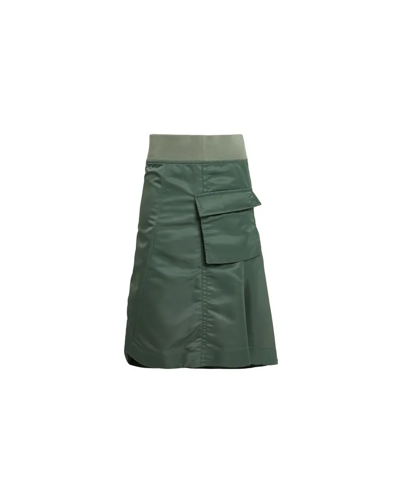 Sacai HOSEN & RÖCKE - Midi-Röckeauf YOOX.COM Militärgrün
