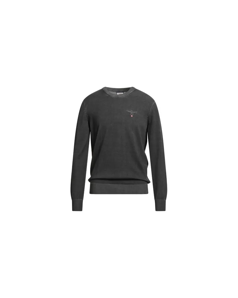 Aeronautica Militare STRICKWAREN - Pulloverauf YOOX.COM Braungrau