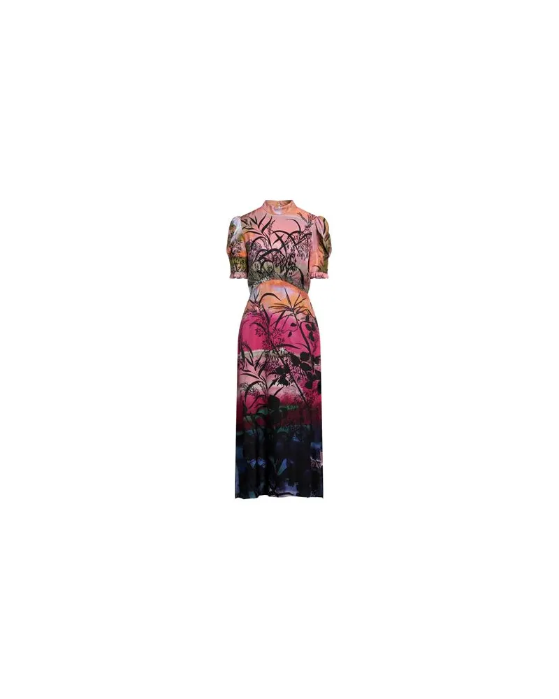 Saloni KLEIDER - Maxi-Kleiderauf YOOX.COM Antikrosa