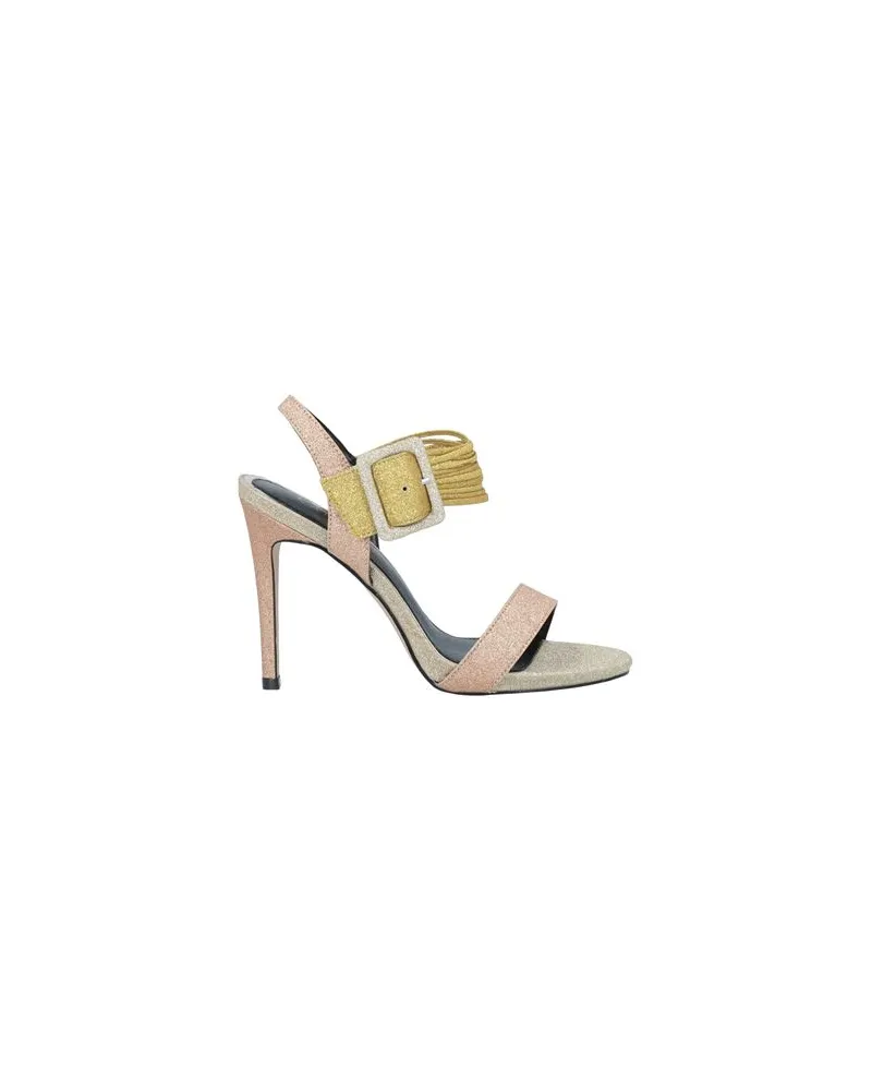 CAFèNOIR  SCHUHE - Sandalenauf YOOX.COM Platin