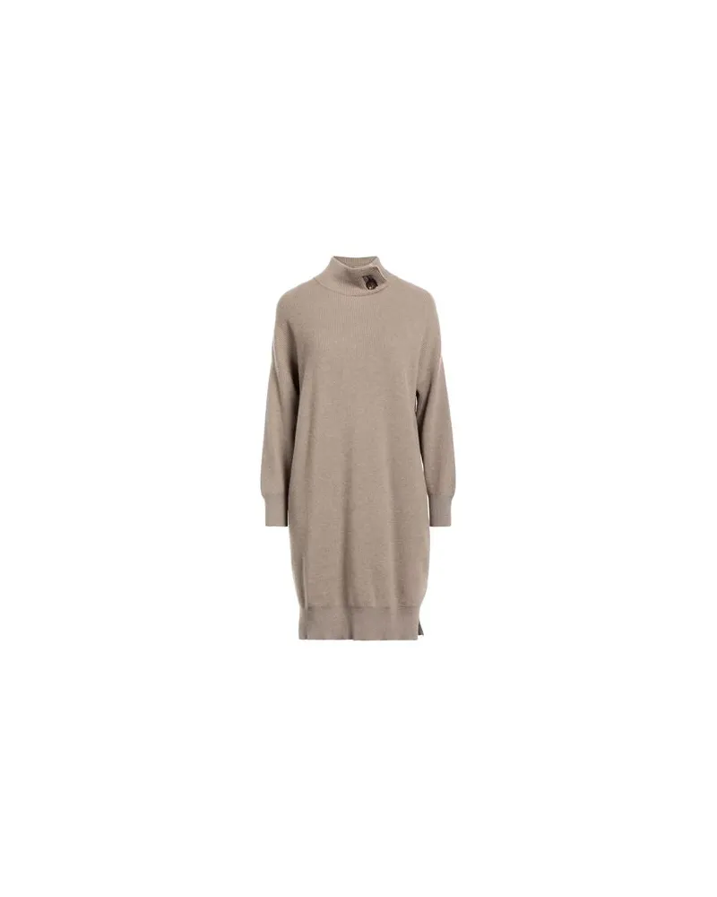 Brunello Cucinelli KLEIDER - Mini-Kleiderauf YOOX.COM Sand