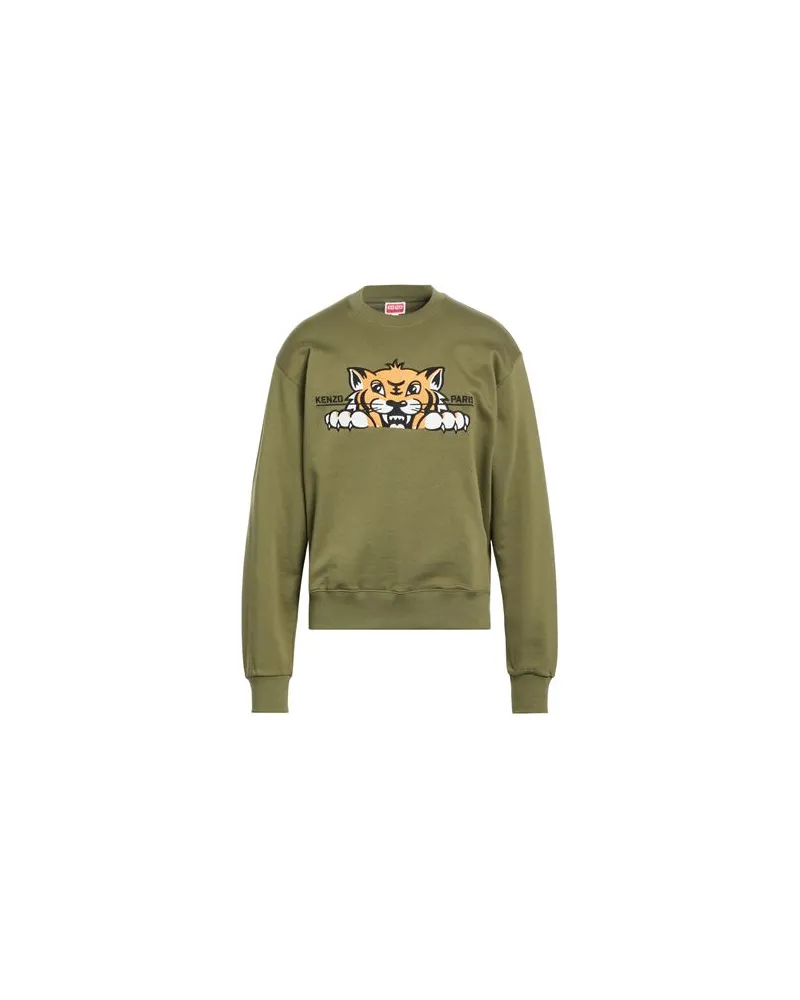 Kenzo TOPS - Sweatshirtsauf YOOX.COM Militärgrün