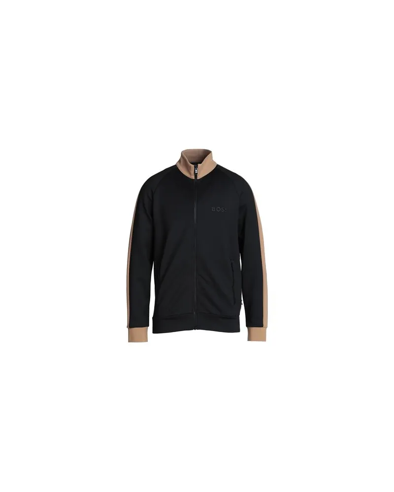 HUGO BOSS TOPS - Sweatshirtsauf YOOX.COM Schwarz