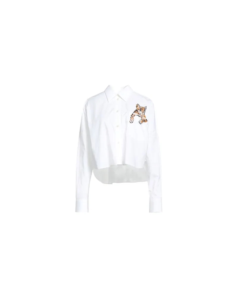 MSGM TOPS - Hemdenauf YOOX.COM Weiß